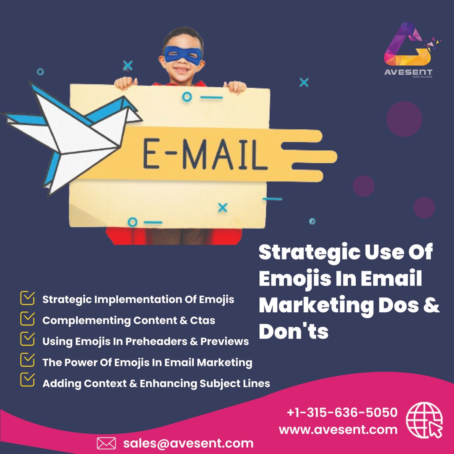 Read more about the article Strategic Use of Emojis in Email Marketing Dos and Don’ts
