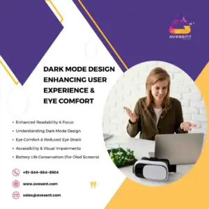 Read more about the article Dark Mode Design Enhancing User Experience & Eye Comfort