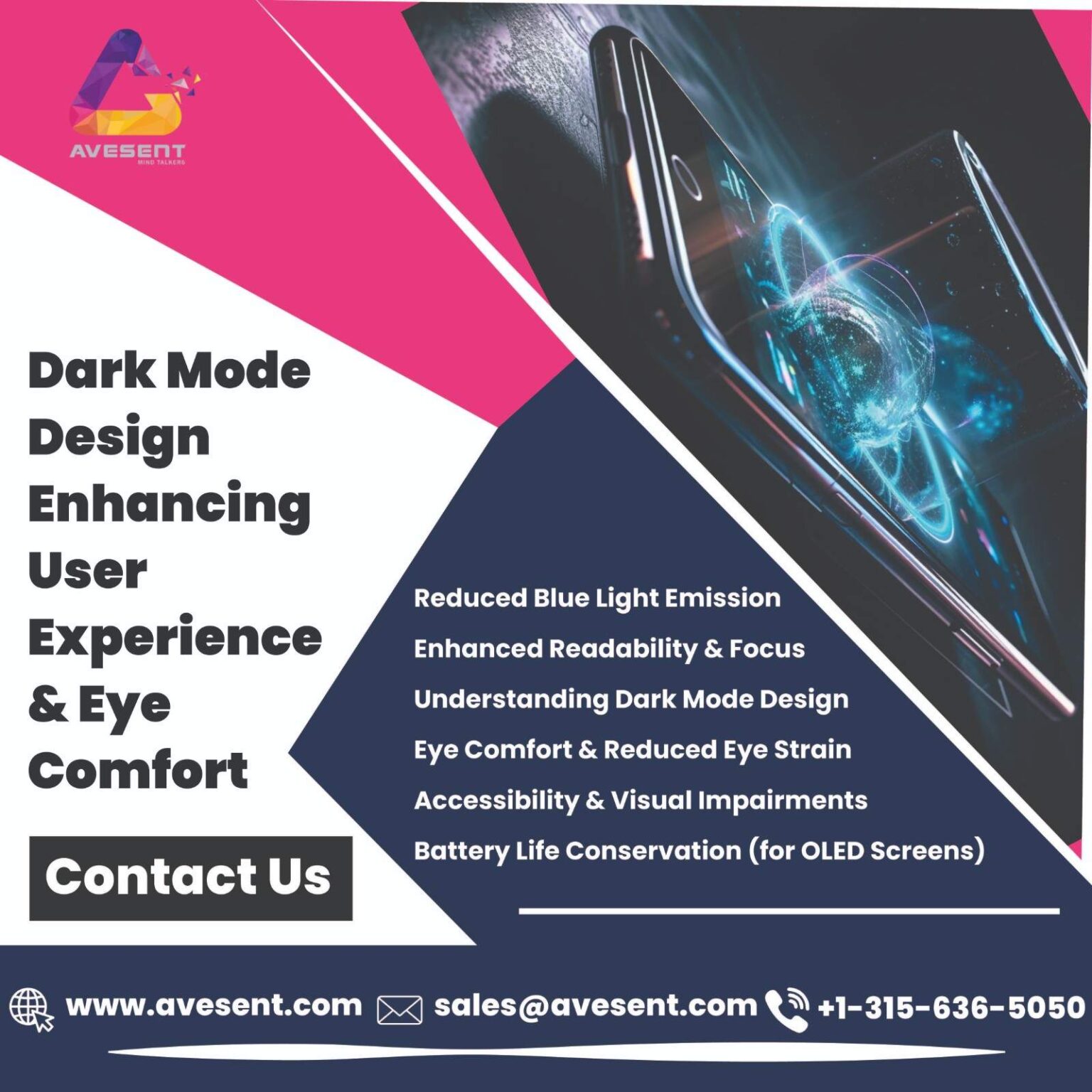 Read more about the article Dark Mode Design Enhancing User Experience and Eye Comfort